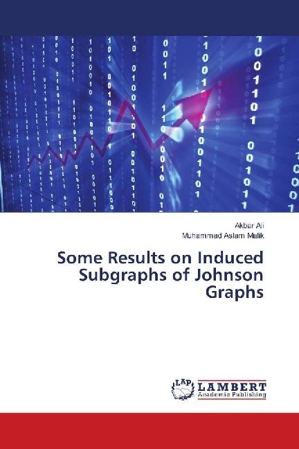 Produktbild Some Results on Induced Subgraphs of Johnson Graphs (Muhammad Aslam Malik, Akbar Ali, 2018)