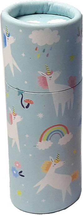 Image du produit Puckator Pot à crayons Licorne magique avec 12 crayons de couleur (Multicolore, 12 x)