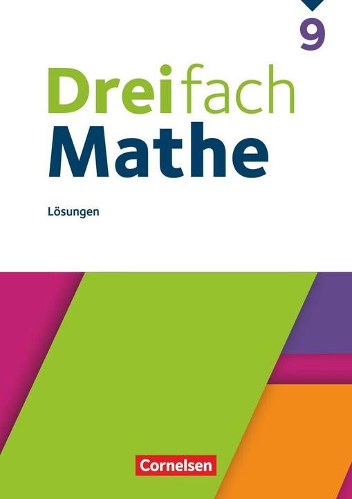 Produktbild Dreifach Mathe - Ausgabe 2021 - 9. Schu (Deutsch, 2025)