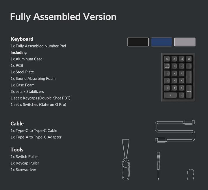 Produktbild Keychron Q0 (Nummernblock, Kabelgebunden)