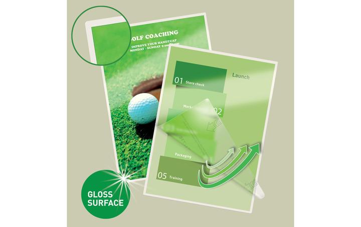 Actual product image Leitz Laminating foil (A4, 100 Piece, 80 µm)