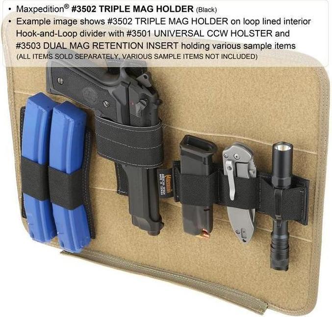 Produktbild Maxpedition Modulares 3-Clip Holster