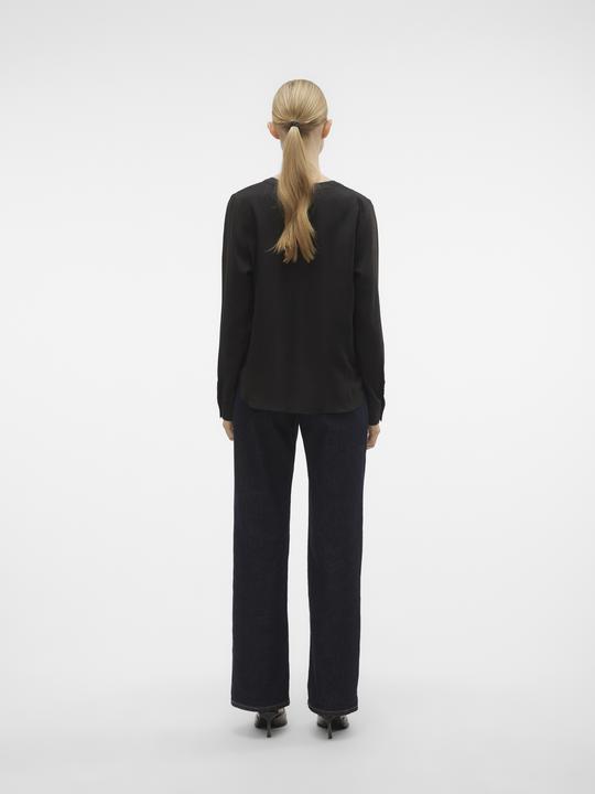 Produktbild Vero Moda VMMARLA V-NECK LS TOP WVN GA Bluse (XS)