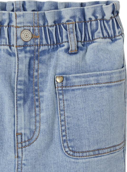 Produktbild Vertbaudet Die UNVERWÜSTLICHE, robuste Mädchen Paperbag-Jeans (140)