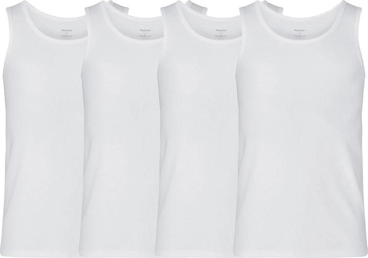 Resteröds 4er Pack Bamboo Unterhemd / Tanktop