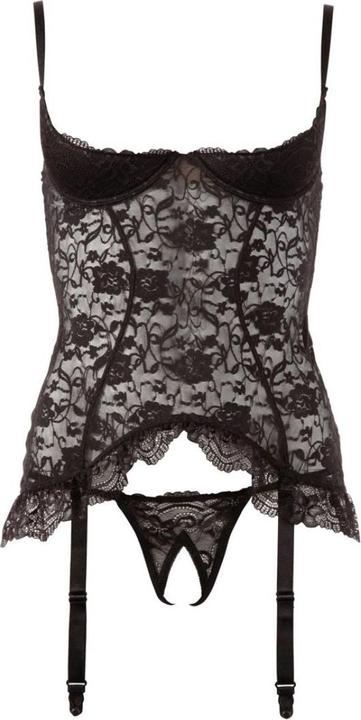 Produktbild Cottelli Collection Strapshemd-Set Candis (L)