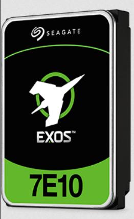Seagate Exos 7E10, SATA cache, SED, 512e/4KN, BLK (10 To, 3.5")