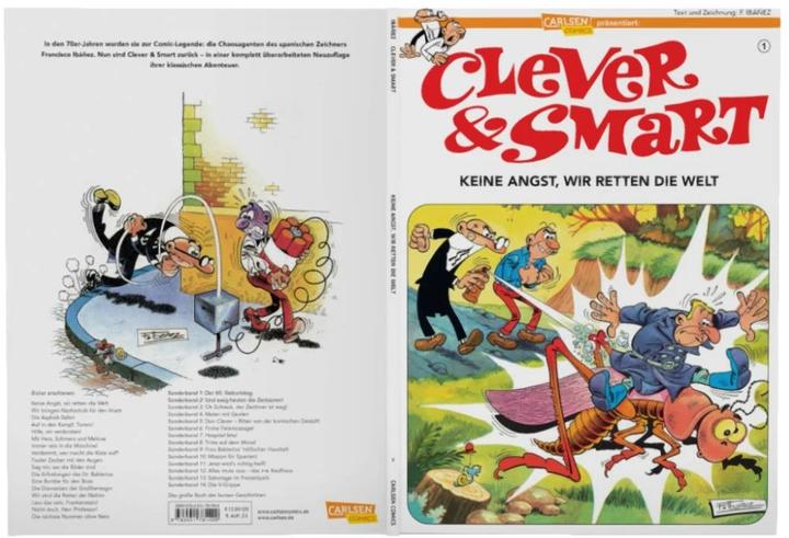 Produktbild Clever und Smart 1: Clever & Smart, Band 1 (Deutsch, Francisco Ibáñez, 2018)