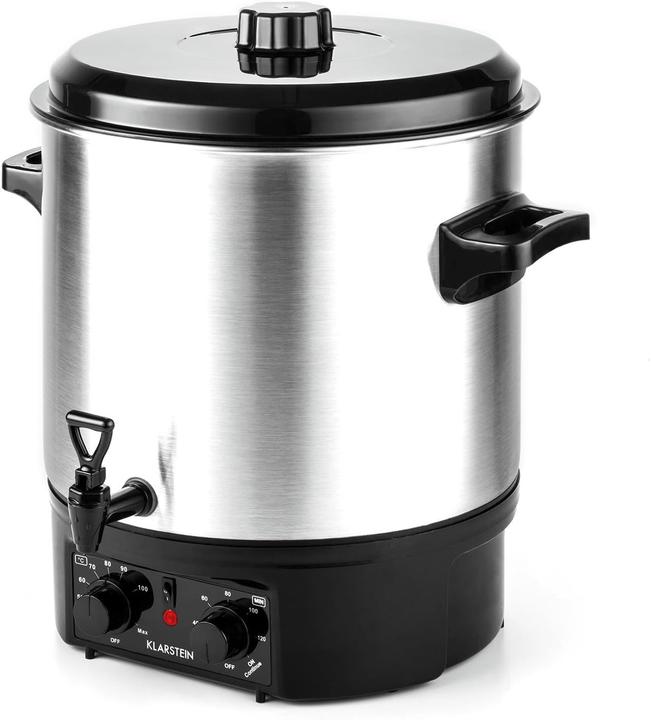 Produktbild Klarstein Glühweinautomat Biggie, Silber, 27L (27 l)