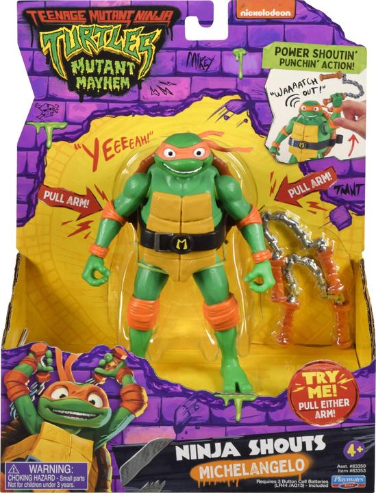 Produktbild Magni Ninja Turtles Movie Deluxe Figuren sortiert