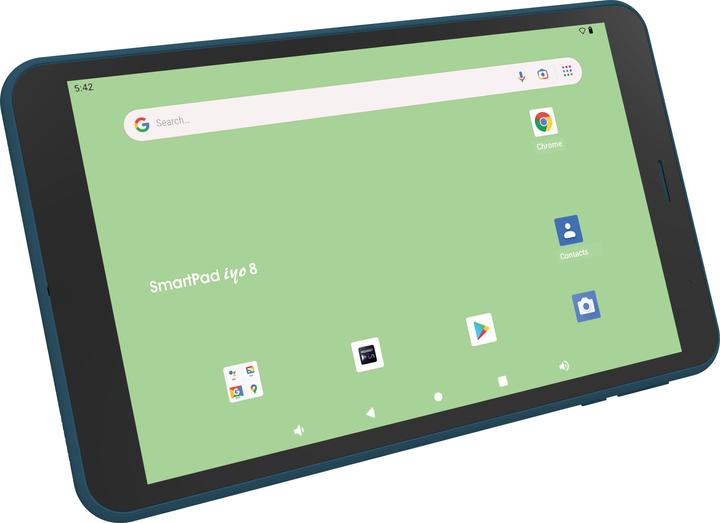 Produktbild Mediacom SmartPad Iyo 8 8" 3-32Gb WiFi (8", 32 GB, Schwarz, Blau)