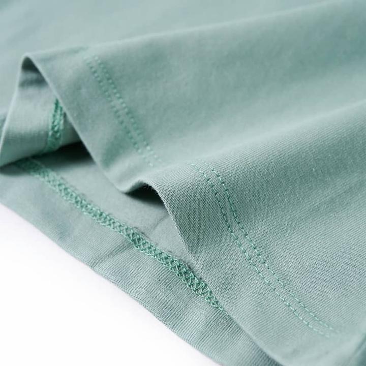 Immagine prodotto VidaXL Camicia da bambino a maniche lunghe verde menta 104,Materiale: 95% cotone (104)
