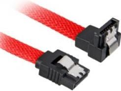 Productafbeelding Sharkoon Shark Sata III kabel 90° huls rd 0,60m