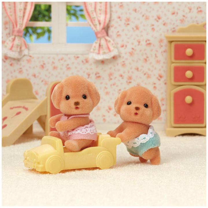 Actual product image Sylvanian Families Toy Poodle Twins