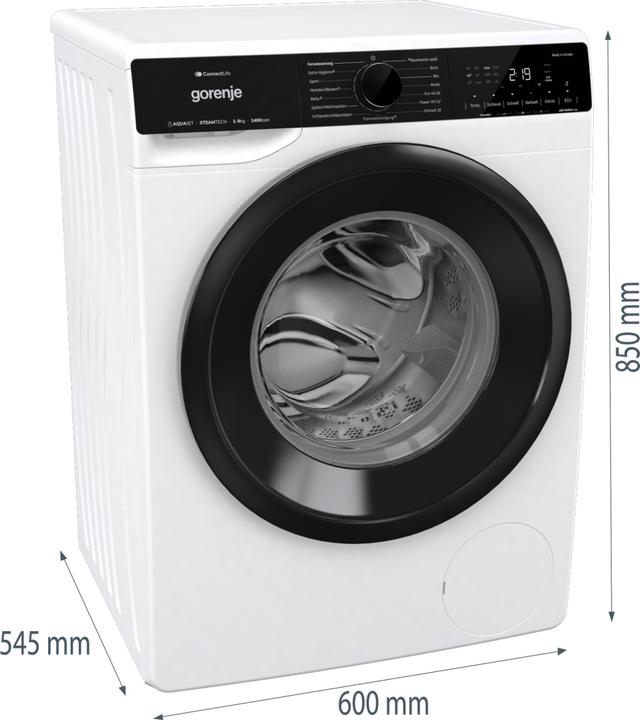 Actual product image Gorenje Waschmaschine WPNA94A1TS 9kg A wh (9 kg, Left)