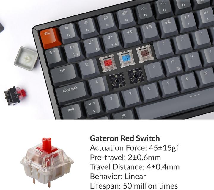 Produktbild Keychron K4 (CH, Kabelgebunden, Kabellos)