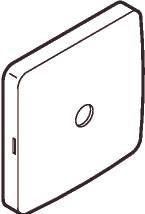 Image du produit LK Cache 50x50 mm pour sortie de lampe gris