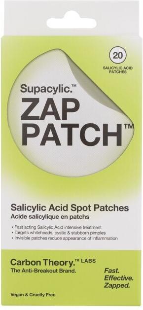 Actual product image Carbon Theory Supacylic. Zap Patch Pin-Point Salicylic Acid Spot Patches - Acne patches 20.0pcs