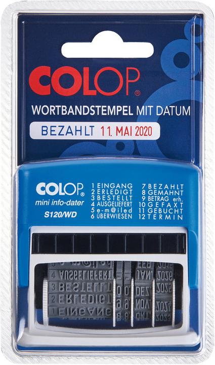 Actual product image Colop Mini Info