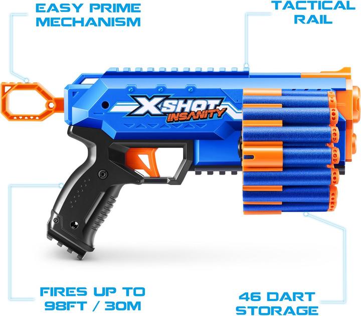 Produktbild Xshot - Insanity Blaster Manic mit Darts