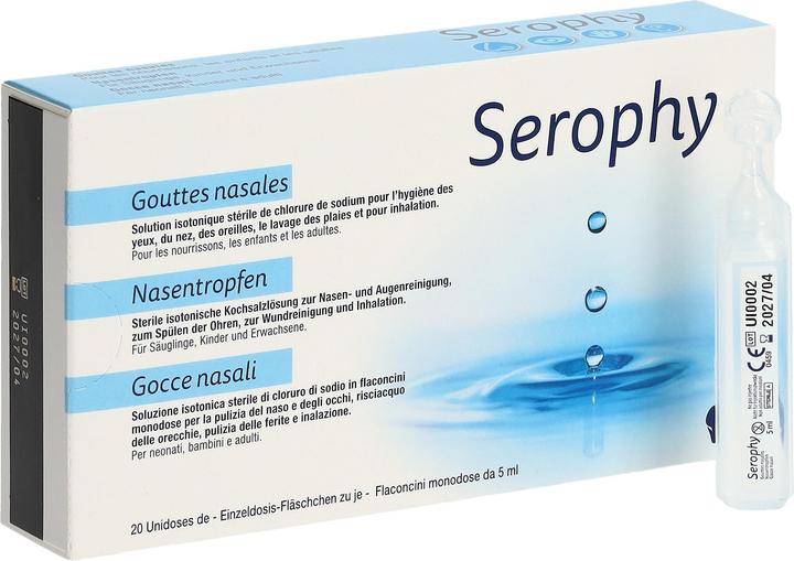 Image du produit Serophy Gouttes nasales (20 pièce(s))