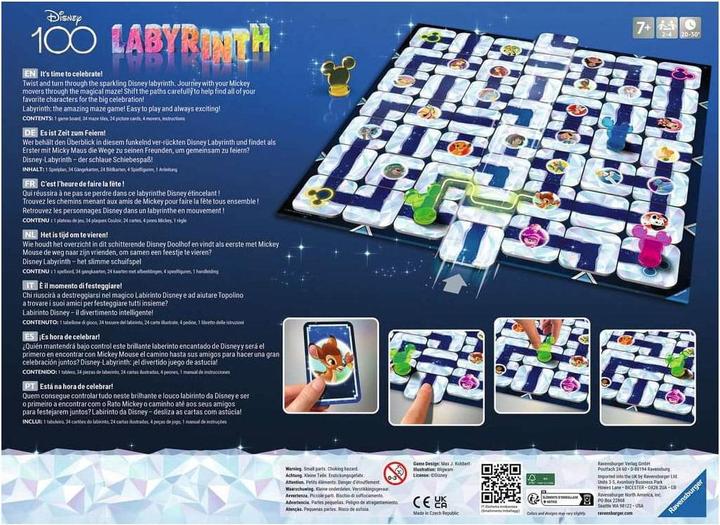 Produktbild Ravensburger Disney 100 Labyrinth (Deutsch, Portugiesisch, Französisch, Englisch, Italienisch)