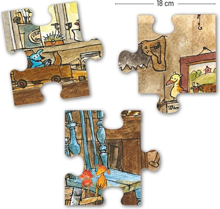 Actual product image Pettersson and Findus. Giant puzzle (42 pieces)