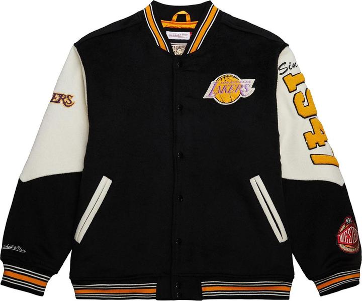 Mitchell & Ness M&N Vintage Varsity Wool Jacke - NBA Los Angeles Lakers - XL (XL)