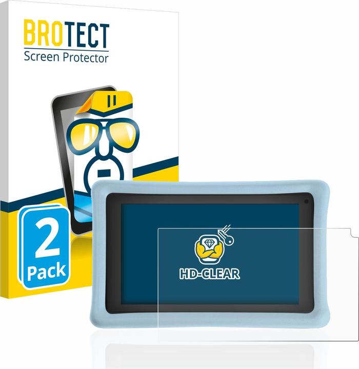 Immagine prodotto BROTECT Pellicola Trasparente (2 Pezzo/i, Tablet per bambini da 7 pollici)