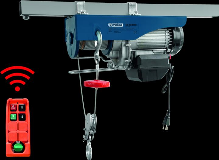 Immagine prodotto Proton Argano elettrico a cavo SW-500MRC con telecomando wireless