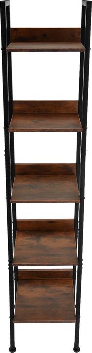 Actual product image tectake Free standing shelf Chatham | With 4 to 5 tiers (35.5 x 31.5 x 170.5 cm)