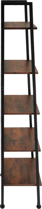 Actual product image tectake Free standing shelf Chatham | With 4 to 5 tiers (35.5 x 31.5 x 170.5 cm)