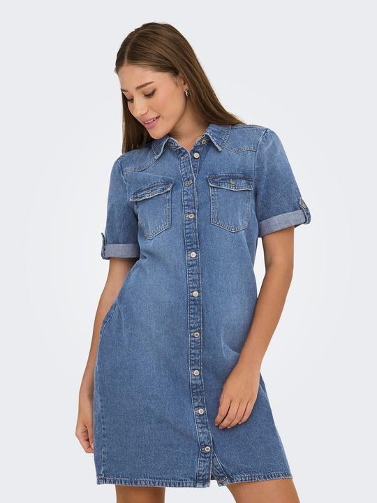 Produktbild Only Onllisa S/S Dnm Dress Gua Noos (L)