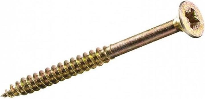 Produktbild FTM Spanplattenschrauben Senkkopf 5 x 55 mm Stahl, 8 Stück (8 Schrauben pro Stück)