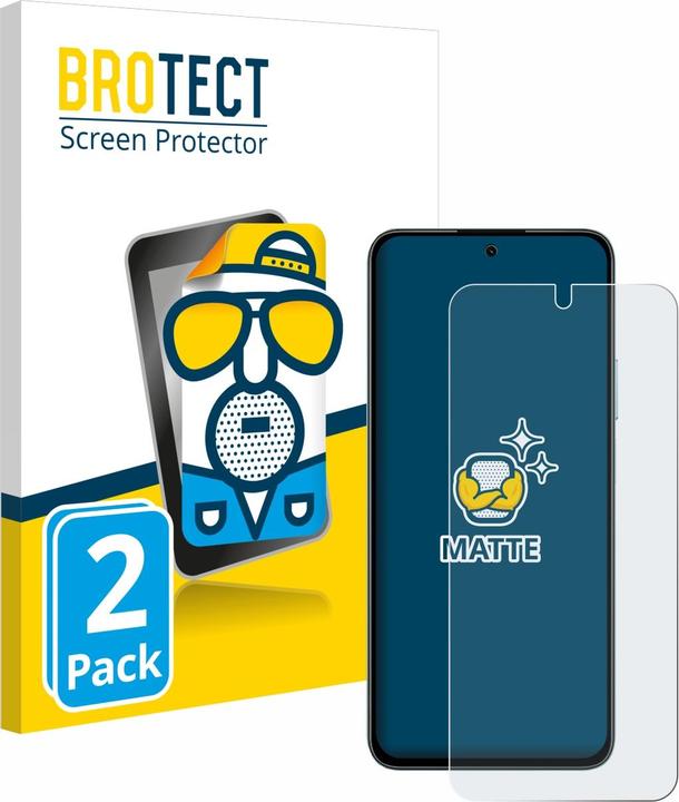 Image du produit BROTECT Film de protection antireflet Protection d'écran mat (2 pièce(s), Realme X7 5G)