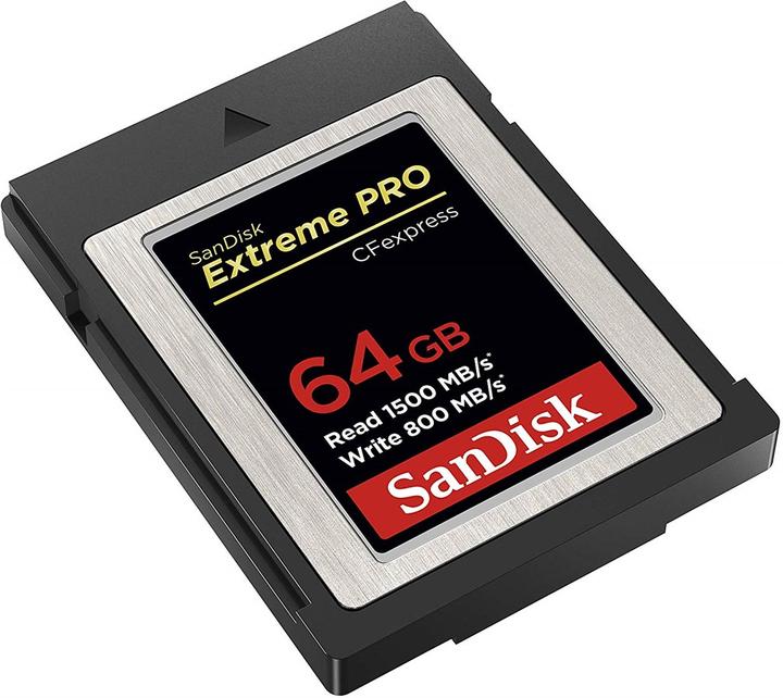 Actual product image SanDisk Extreme Pro (128 GB, CFexpress type B, U3, UHS-I)