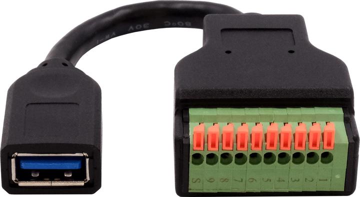 Produktbild Exsys USB-A Terminal Block Adapter (USB-A, 15 cm)