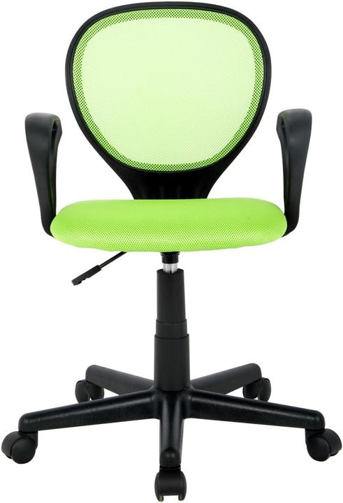 Image du produit SixBros. Chaise de bureau, vert - accoudoirs