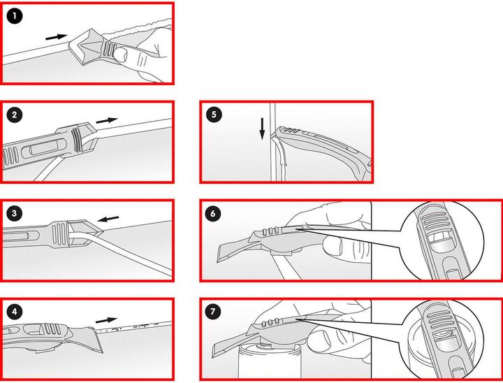 Produktbild KS Tools Silikonschaber- und Abziehersatz