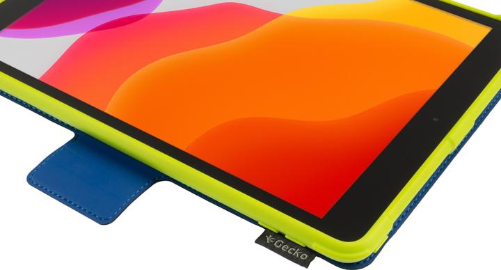 Actual product image Gecko Covers Tablet Case for Apple iPad (2019/2020) Super Hero Tablet Blue Green (IPad 10.2 (2019/2020/2021))