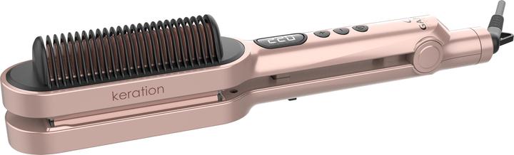 Actual product image GAMA GI1901 Waver and Brush curling iron with