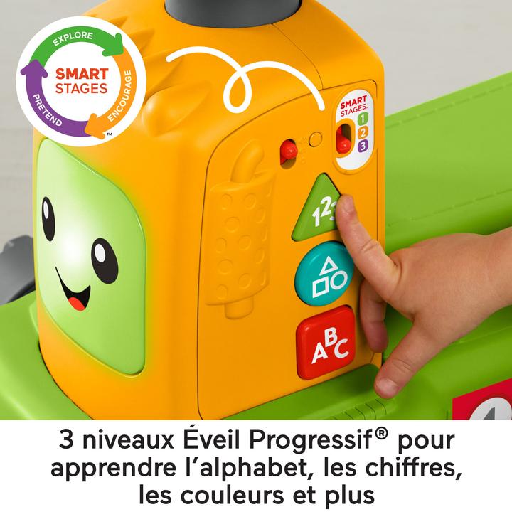Produktbild Fisher-Price Lernspass 4-in-1 Markt-Traktor (D,E, F)