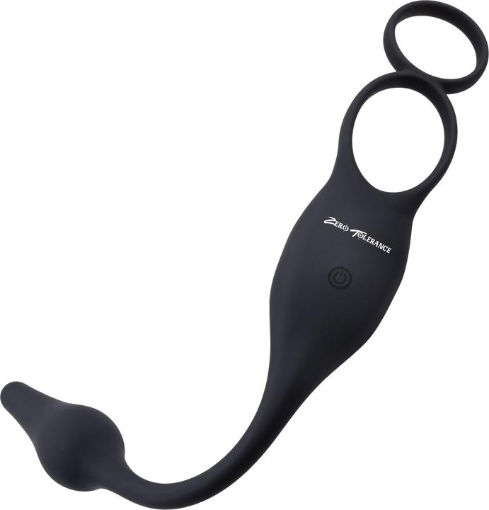 Image du produit Zero Tolerance Plug & Tug Anneaux pour pénis Noir 31,7 cm (2.80 cm)