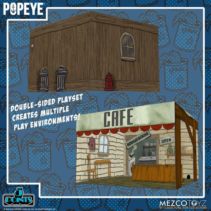 Produktbild Mezco Toys Popeye - 5 Points: Box Set - Deluxe