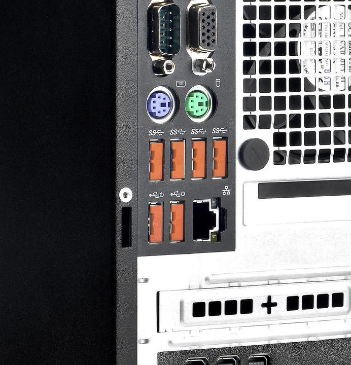 Actual product image Smart Keeper Basic USB-A Port Blocker orange 100 pcs.