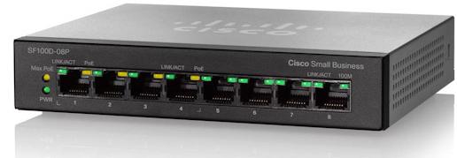 Produktbild Cisco Sf100d-08p (8 Ports)