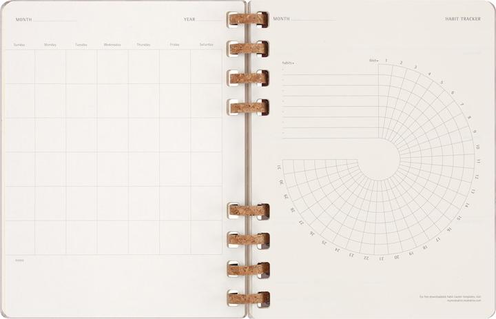 Actual product image Moleskine Life (19 x 25 cm, English)