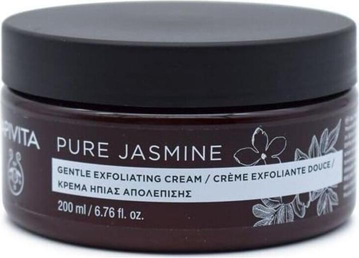 Actual product image Apivita Pure Jasmine Gentle Exfoliating Cream Smoothness and Elasticity 200ml (Body cream, 200 ml)