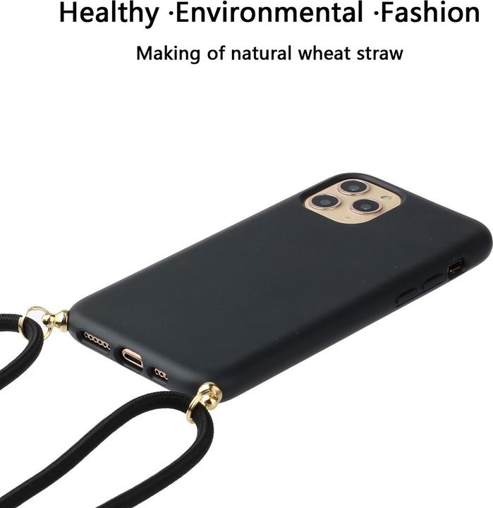 Produktbild Cazy Handykette Hülle Kompatibel mit iPhone 13 Pro Max - Silikon Handyhülle mit Band Necklace Hülle -