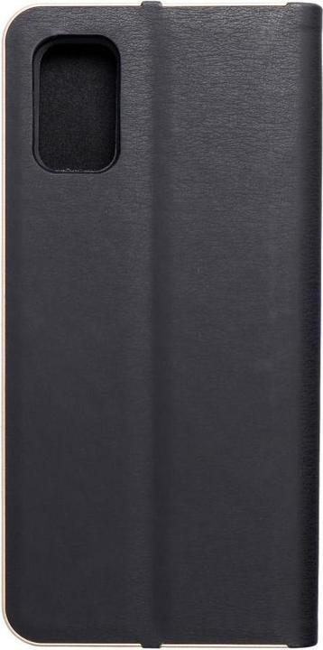 Produktbild Partner Telecom Book case OEM LUNA Book Gold for SAMSUNG A41 black (Samsung Galaxy A41)
